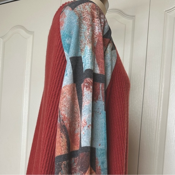 🆕 Waffle Knit Sweater Top Fall Boutique Clothing Style Comfy Soft Long Sleeve - Picture 4 of 8